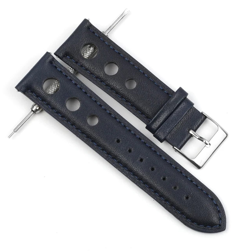 High Quality Genuine Leather Watch Band Straps 18Mm 20Mm 22Mm 24Mm Black Brown Coffee Watchbands for Men Watch Accessories